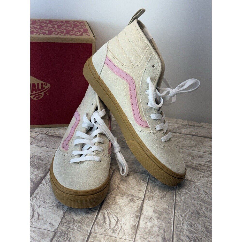 Vans Ashwood Hi Decon Platform Sneakers Youth US 6 / W’s 7.5 Suede High Top - Picture 3 of 9